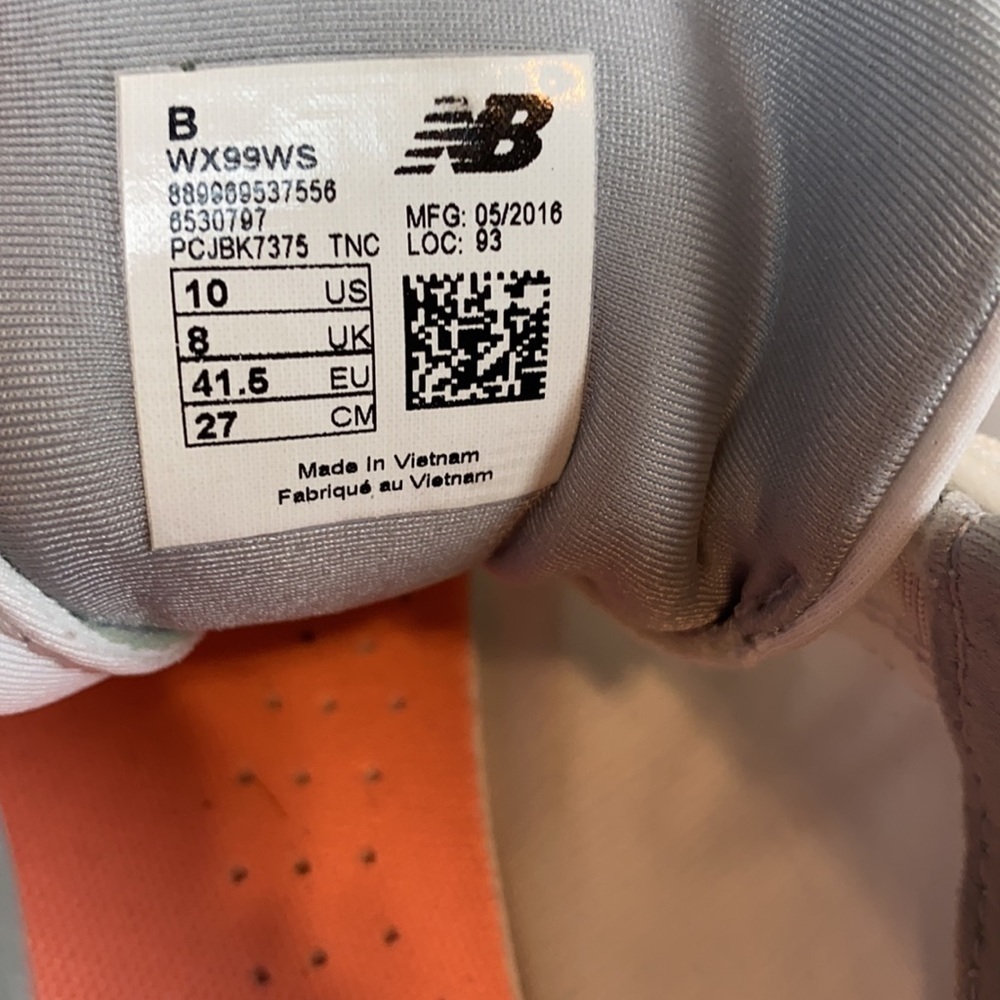 New Balance 99V1 Flexonic Gray Athletic Sneakers Size 10 - Picture 12 of 16